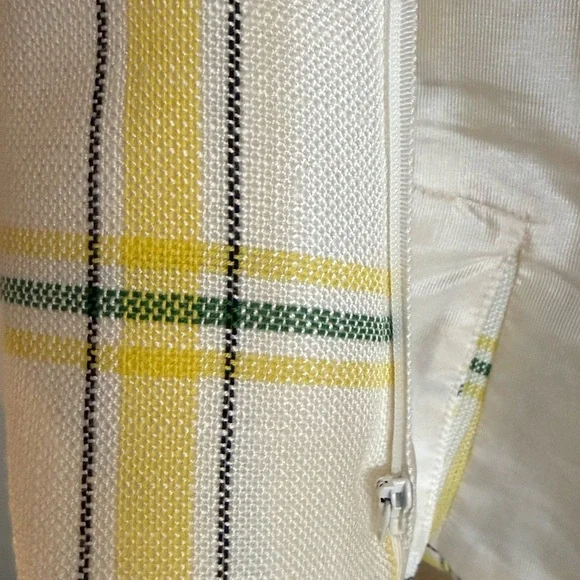 Veronica Beard VB Schoolboy Yellow + Green Plaid Dickey Jacket Blazer 6 - Picture 7 of 11